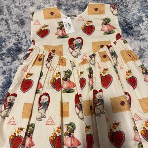 Pink Chicken Valentine's Dress